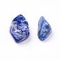Lapis-lazuli perles naturelles, non percé / pas de trou, puces