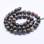 Natural Gemstone Beads Strands, Round