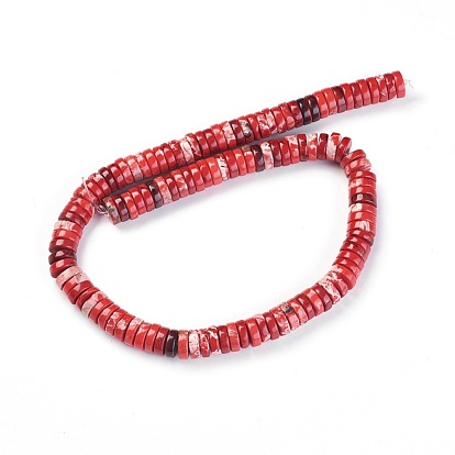 Natural Magnesite Beads Strands, Dyed, Mixed Shapes