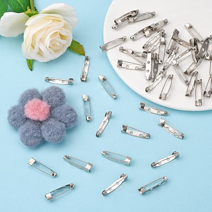 Iron Brooch Pin Back Safety Catch Bar Pins