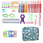 Sewing Tool Sets, including Stainless Steel Scissor, Yarn,Thimble, Tape Measure, Safety Pin, Zipper Storage Bag