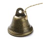 Iron Bell Wind Chimes, Witch Bells for Door Knob, Pet Training Bells, with Jute Cord