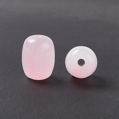 Opaque Glass Beads, Barrel