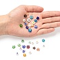 30pcs perles de verre millefiori faites à la main, Fleur de Prunier