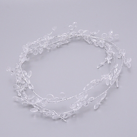 Acrylic Beads Garland Beaded String Garlands, for Wedding, Birthday Party Decorations, Teardrop