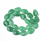 Natural White Jade Beads Strands, Dyed, Faceted, Drop