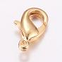 Brass Lobster Claw, Long-Lasting Plated, Real Light Gold Plated