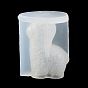 3d figurine d'alpaga bricolage bougie moules en silicone, pour la fabrication de bougies parfumées