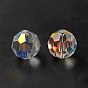 Glass Imitation Austrian Crystal Beads, Faceted(32 Facets), Round