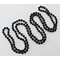 Colliers de perles de verre de perles, 3 colliers de couches