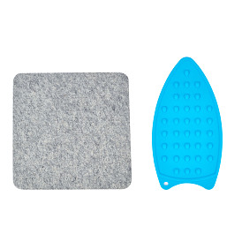 Gorgecraft Silicone Iron Rest Pad with Wool Pressing Mat