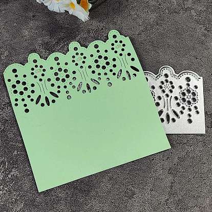 Carbon Steel Cutting Dies Stencils, for DIY Scrapbooking, Photo Album, Decorative Embossing Paper Card, Matte Stainless Steel Color