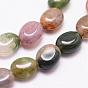 Natural Indian Agate Beads Strands, Oval