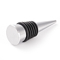 Alloy Wine Bottle Stoppers, with Silicone Covered, Spike/Cone