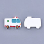 Cabuchones de resina, ambulancia