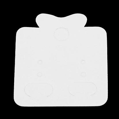 Картон дисплей карты, используется для серьги