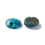 Natural Gemstone Cabochons, Faceted, Half Round