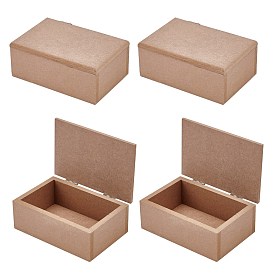Pinewood Box, Flip Cover, Rectangle