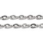 201 Stainless Steel Cable Chain Necklace for Men Women