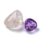 Natural Amethyst Beads, No Hole/Undrilled, Chip, Tumbled Stone, Vase Filler Gems