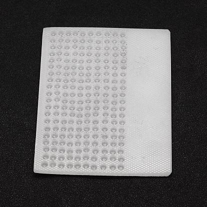 Tableros de contador de cuentas de plástico, para contar 4 mm 200 perlas, Rectángulo
