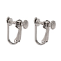 304 Stainless Steel Clip-on Earring Settings
