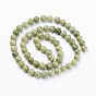 Pierres gemmes naturelles, taiwan jade, énergie naturelle pouvoir de guérison des pierres pour la fabrication de bijoux, ronde