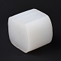 Heart-shaped Cube Candle Food Grade Silicone Molds, for Scented Candle Making, Valentine's Day Theme