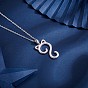 925 Sterling Silver Cat Pendant Necklace for Women