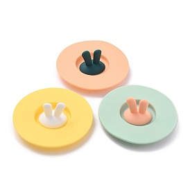Silicone Cup Lids, Rabbit Ear Tea Cup Covers, Anti-Dust Airtight Seal For Mugs