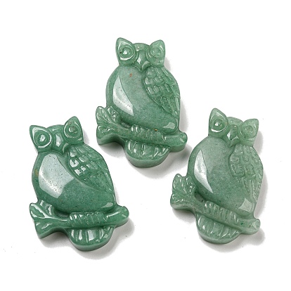 Gemstone Pendants, Owl Charms
