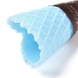 Opaque Resin Decoden Cabochons, Ice Cream Cone