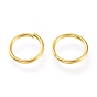 Brass & Stainless Steel Open Jump Rings, Mixed Style