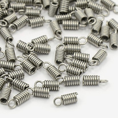 304 Stainless Steel Terminators, Cord Coil