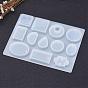 DIY Silicone Pendant Molds, Resin Casting Moulds, Jewelry Making DIY Tool For UV Resin, Epoxy Resin Jewelry Making, Mixed Geometric Shapes