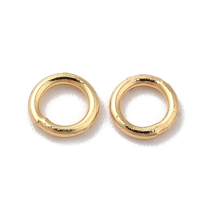 Brass Soldered Jump Rings, Closed Jump Rings, Round Ring