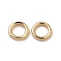 Brass Soldered Jump Rings, Closed Jump Rings, Round Ring