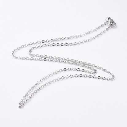 304 Stainless Steel Women Chain Necklaces