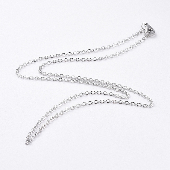 304 Stainless Steel Women Chain Necklaces