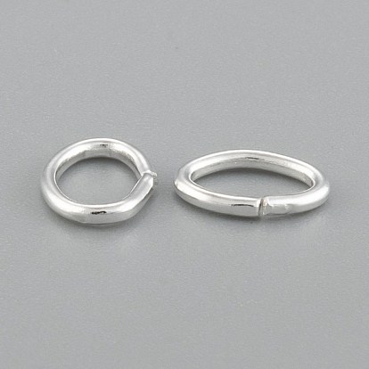 Jewelry Findings, Iron Jump Rings, Open Jump Rings, Oval