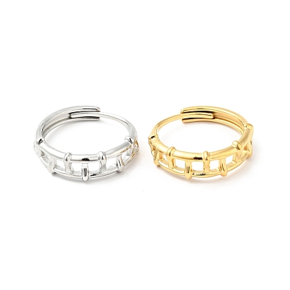 304 регулируемое кольцо в форме ограждения из нержавеющей стали, полое кольцо для мужчин женщин