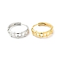 304 регулируемое кольцо в форме ограждения из нержавеющей стали, полое кольцо для мужчин женщин