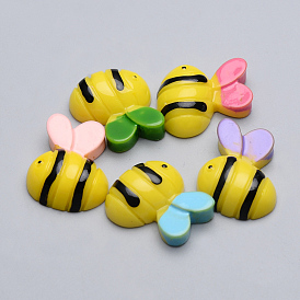 Resin Cabochons, Bees