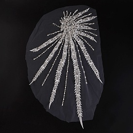 Свадебное кружево аппликация, вышивка цветочные кружевные планки для свадебного платья