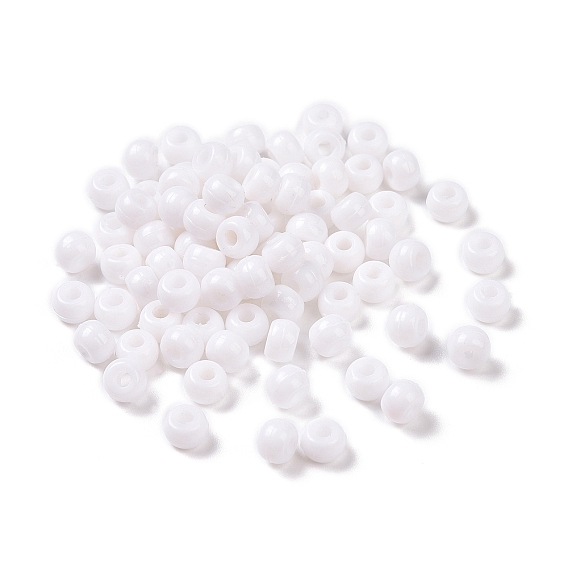 Perles acryliques opaques, rondelle