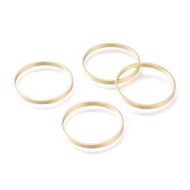 Brass Linking Rings, Long-Lasting Plated, Ring