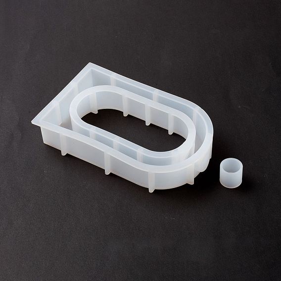 Arch Display Holder Silicone Molds, for Test Tube of Water Planting, Resin Casting Molds