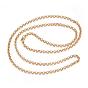 304 Stainless Steel Necklaces, Rolo Chain Necklaces