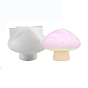 Moules en silicone de décoration d'affichage de champignons diy 3d, moules de résine, pour la résine UV, fabrication artisanale de résine époxy