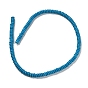 Synthetic Howlite Beads Strands, Dyed, Flat Round/Disc
